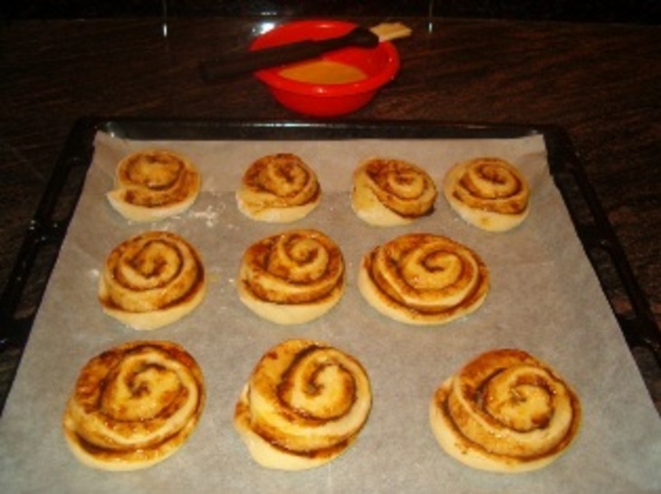Плюшки с корицей (cinnamon rolls) от мишель: шаг 7