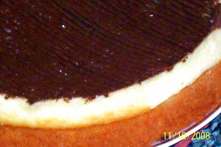 Десертный пирогс пудингом и шоколадом: шаг 6