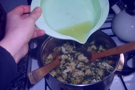 Яхния из цветной капусты.: шаг 3