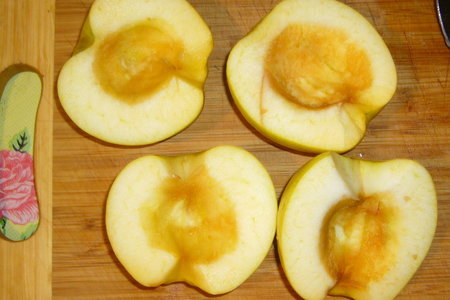 Печёные яблочки: шаг 1