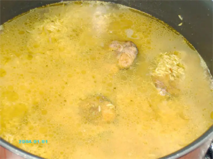 Cаядия плов из рыбы: шаг 3