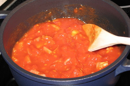 Запеканка по-гречески с томатным кетчупом.: шаг 3