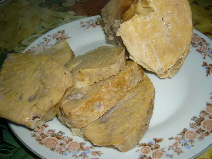 Бурёнкино достоинство с овощами: шаг 1