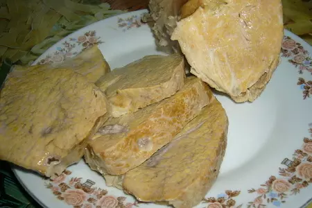 Бурёнкино достоинство с овощами: шаг 1