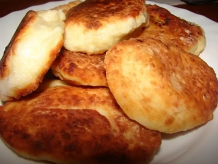Сырники с начинкой: шаг 6