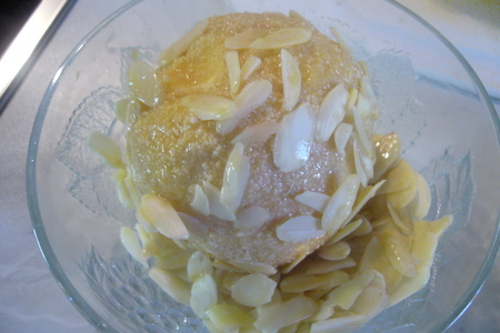 Персики с сыром в ореховой скорлупе: шаг 7