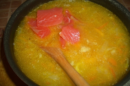 Крем-суп с копченным лососем по-фински: шаг 5