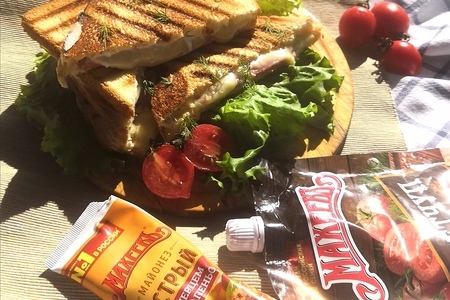Сендвич с острым соусом. #махеевънаприроде: шаг 6