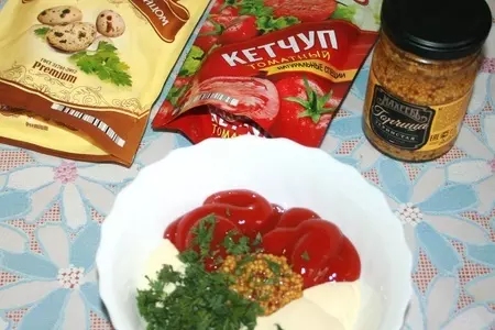Шашлыки из мясных фрикаделек в слоеном тесте+соус#махеевънаприроде: шаг 7