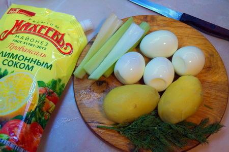 Картофельный салат с сельдереем, 1001 вариант! # махеевнаприроде : шаг 1