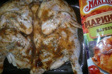 Цыплёнок в маринаде "барбекю" #махеевънаприроде: шаг 5