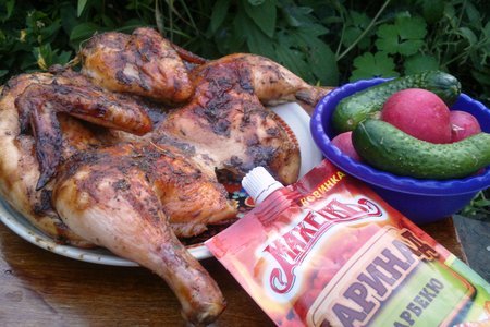 Цыплёнок в маринаде "барбекю" #махеевънаприроде: шаг 6