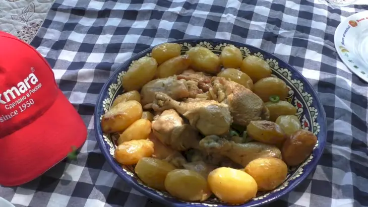 Казан кебаб с курицей - самый простой рецепт: шаг 7