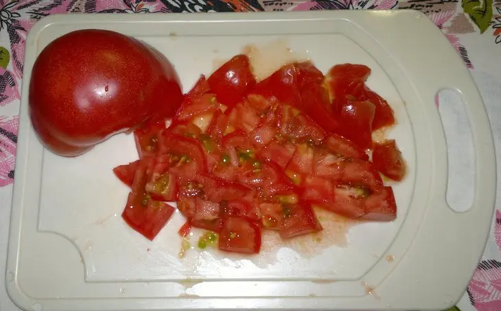 Овощной салат с кукурузой #махеевънаприроде: шаг 1