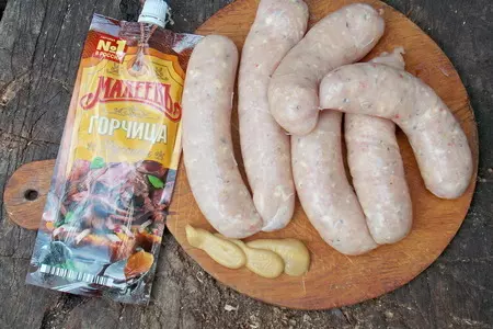 Куриные колбаски - гриль #махеевънаприроде: шаг 3