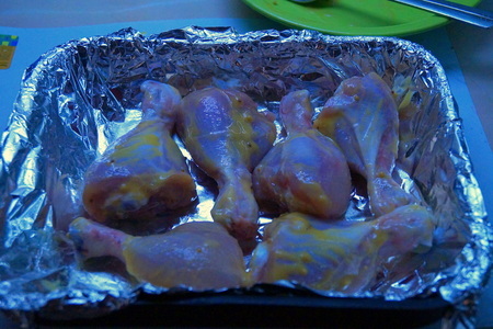 Куриные голени под сырной шапкой #махеевънаприроде.: шаг 3