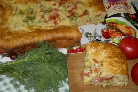 Пирог с овощами #махеевнаприроде: шаг 21