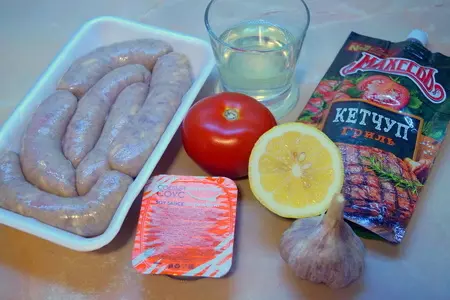 Колбаски в кисло-сладком соусе на гриле #махеевънаприроде: шаг 1