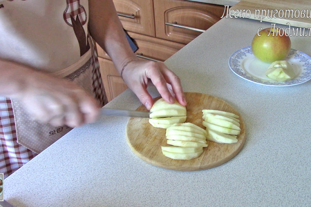 Самый простой пирог с яблоками: шаг 5