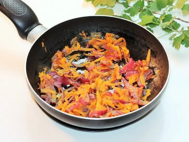 Фаршированный перец с мясом и рисом#махеевънаприроде: шаг 6