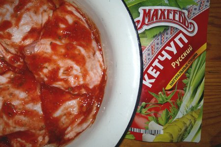 Куриные бёдрышки в пряном томатном маринаде#махеевънаприроде: шаг 4