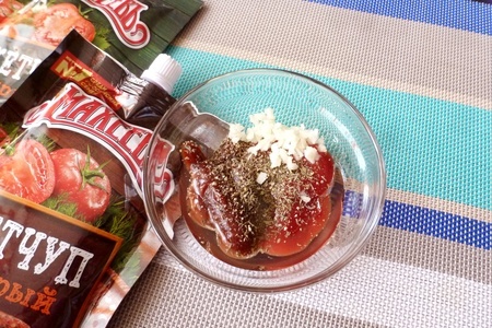 Сельдь на гриле в остром томатном соусе #махеевънаприроде: шаг 2
