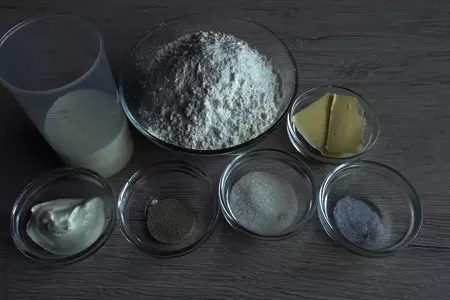 Шоколадные булочки: шаг 1