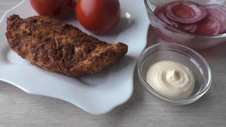 Кабачковые кармашки с начинкой: шаг 5