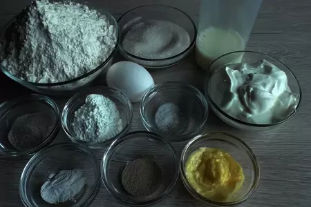 Абрикосовый пирог с посыпкой (штрейзелем): шаг 1