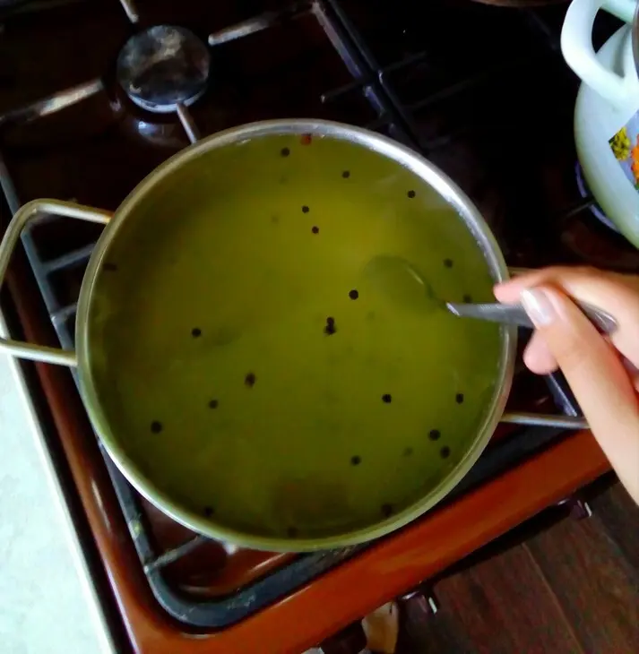 Хрустящие маринованные огурцы на зиму: шаг 6