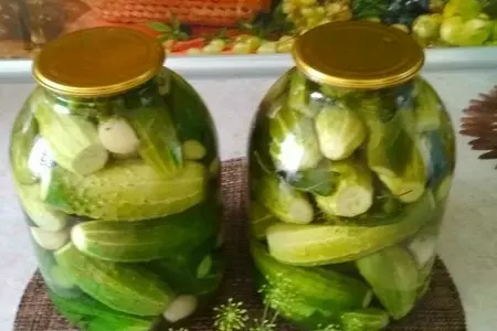 Хрустящие маринованные огурцы на зиму: шаг 7