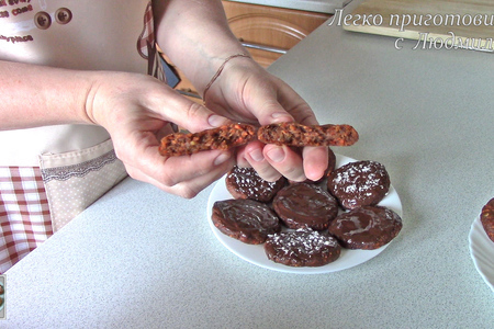 Постное (вегетарианское) печенье из ржаной муки: шаг 10