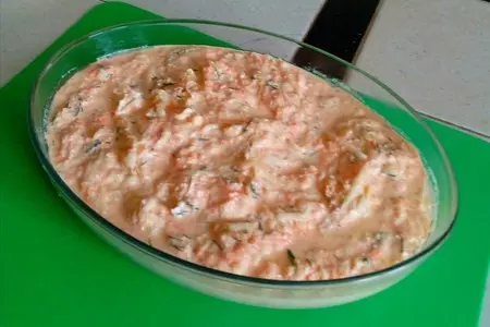 Творожная запеканка с кабачками и морковью: шаг 5
