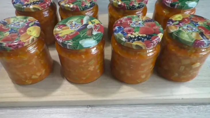 "бабушкина" закуска на зиму: шаг 5