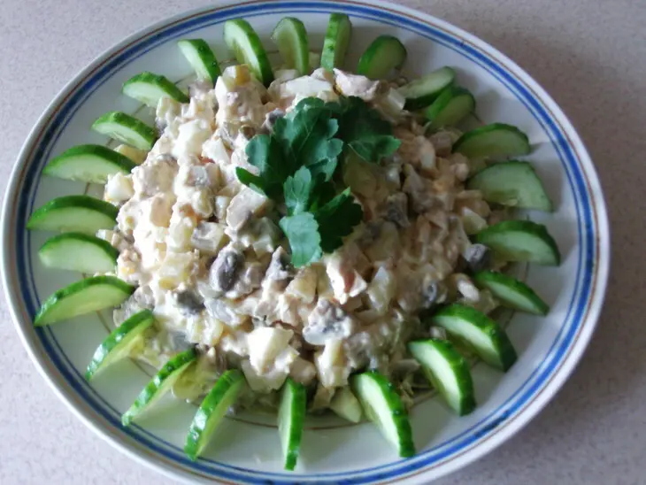 Салат гурман // нежный салат с ярким вкусом: шаг 1