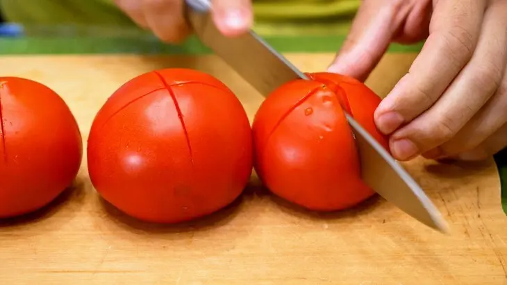Овощной рататуй запеченный с рыбой в духовке: шаг 2