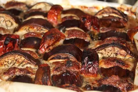Запеченный кебаб с баклажанами (patlican kebabi): шаг 6