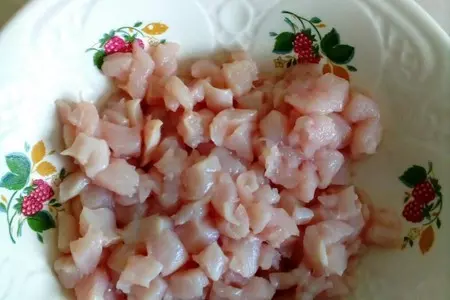Куриные биточки со сливками: шаг 2