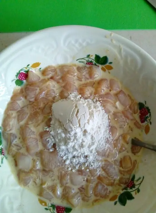 Куриные биточки со сливками: шаг 4