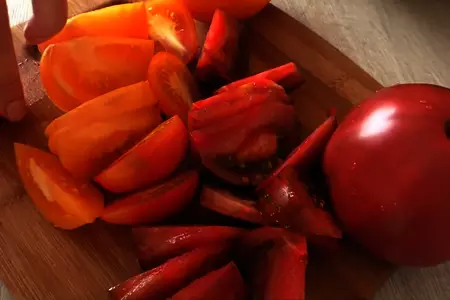 Помидоры по-корейски на зиму: шаг 2