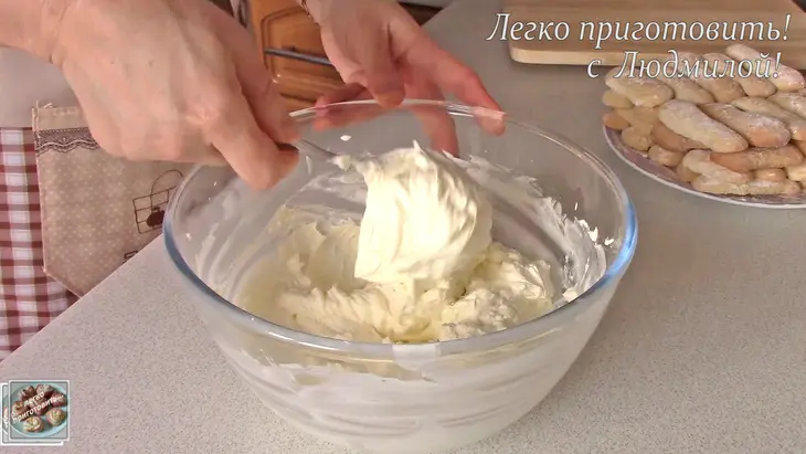 Не классический тирамису без сырых яиц: шаг 5