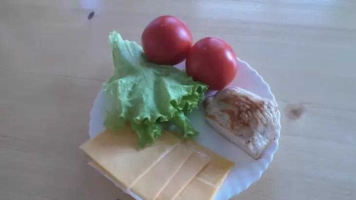 Булочки бутерброды: шаг 3