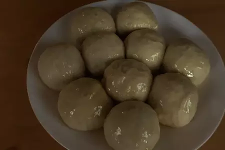 Рецепт слоеной лепешки с начинкой: шаг 3