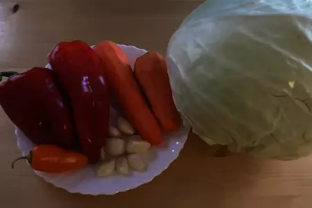 Маринованная капуста: шаг 1