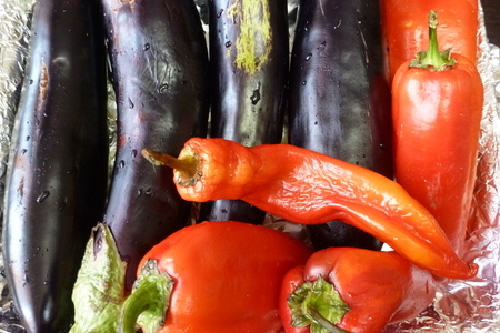 Пинджур - балканская икра из запеченых овощей #сербия: шаг 1