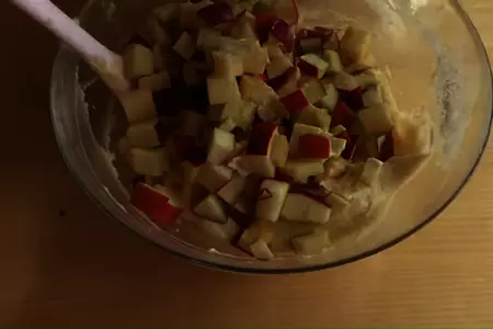 Мягкое яблочное печенье: шаг 4