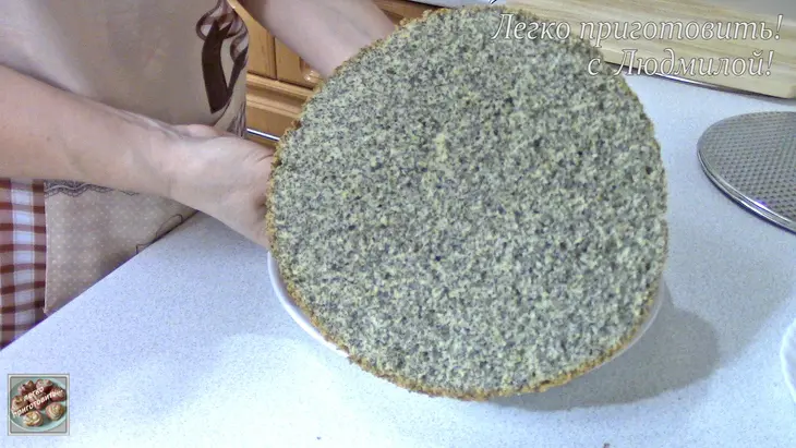 Нежный маковый торт с кокосовым ароматом: шаг 11