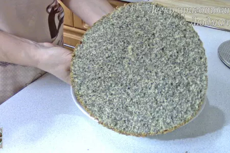 Нежный маковый торт с кокосовым ароматом: шаг 11