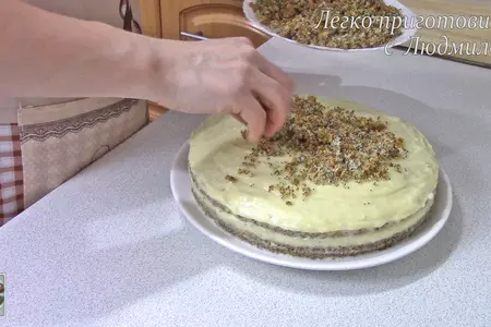 Нежный маковый торт с кокосовым ароматом: шаг 12