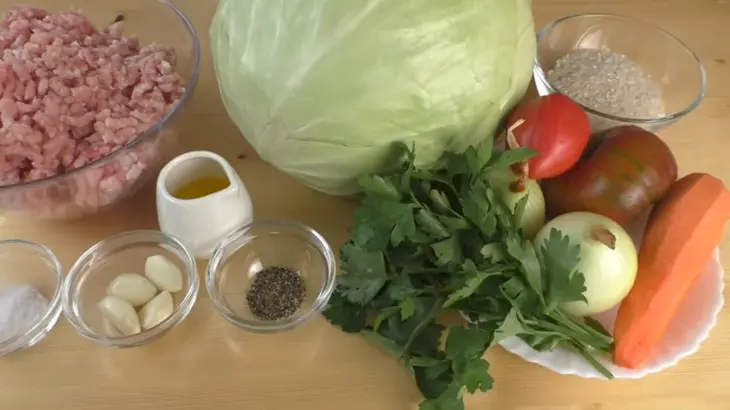 Голубцы из замороженной капусты: шаг 1